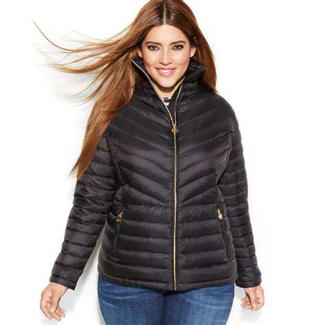 are michael kors packable coats warm|Michael Kors down puffer coat.